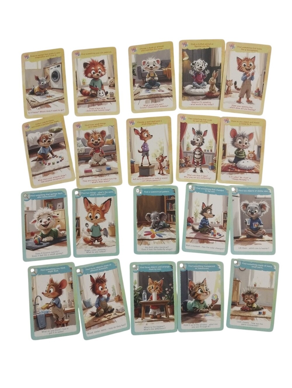Discovery Emotions Actions Feelings Montessori Educational Flash Cards 3+ - Picture 13 of 16